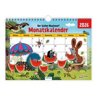 Produktbild: Tr&ouml;tsch Der kleine Maulwurf Monatsterminer Monatskalender 2026
