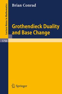 Produktbild: Grothendieck Duality and Base Change