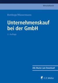 Produktbild: Unternehmenskauf bei der GmbH