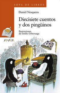 Produktbild: Diecisiete cuentos y dos ping&uuml;inos