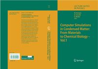 Produktbild: Computer Simulations in Condensed Matter: From Materials to Chemical Biology. Volume 1
