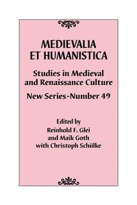 Produktbild: Medievalia Et Humanistica, No. 49