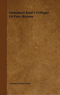 Produktbild: Immanuel Kant's Critique of Pure Reason