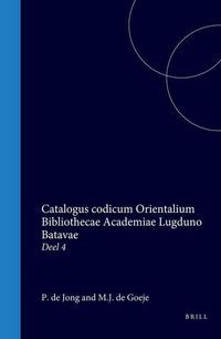 Produktbild: Catalogus Codicum Orientalium Bibliothecae Academiae Lugduno Batavae