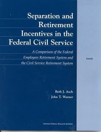 Produktbild: Separation and Retirement Incentives in the Federal Civil Service