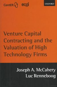 Produktbild: Venture Capital Contracting and the Valuation of High-Technology Firms