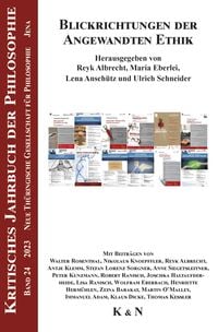 Produktbild: Blickrichtungen der Angewandten Ethik