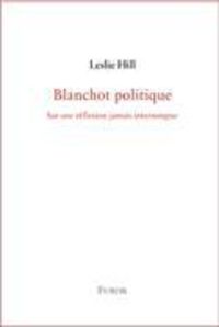 Produktbild: Blanchot politique