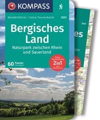 Produktbild: KOMPASS Wanderf&uuml;hrer Bergisches Land, Naturpark zwischen Rhein und Sauerland, 60 Touren