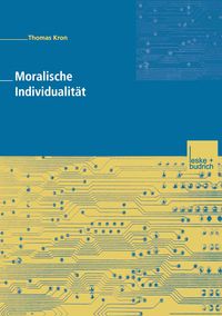 Produktbild: Moralische Individualit&auml;t