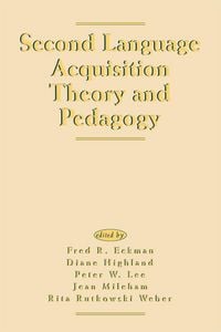 Produktbild: Second Language Acquisition Theory and Pedagogy