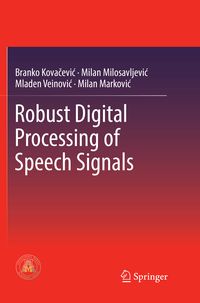 Produktbild: Robust Digital Processing of Speech Signals