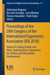 Produktbild: Proceedings of the 20th Congress of the International Ergonomics Association (IEA 2018)