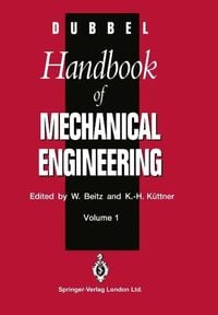 Produktbild: DUBBEL - Handbook of Mechanical Engineering