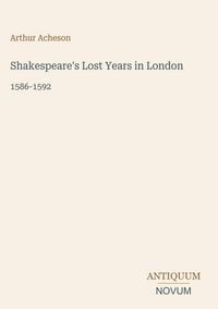 Produktbild: Shakespeare's Lost Years in London