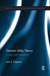 Produktbild: German Utility Theory