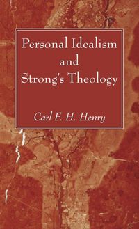 Produktbild: Personal Idealism and Strong's Theology