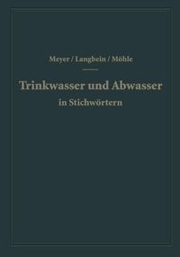 Produktbild: Trinkwasser und Abwasser in Stichw&ouml;rtern