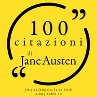 Produktbild: 100 citazioni di Jane Austen