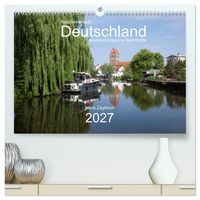 Produktbild: Hausbooturlaub Deutschland - Mecklenburgische Seenplatte (hochwertiger Premium Wandkalender 2027 DIN A2 quer), Kunstdruck in Hochglanz