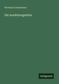Produktbild: Die Ausdehnugslehre