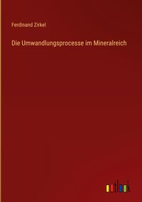 Produktbild: Die Umwandlungsprocesse im Mineralreich
