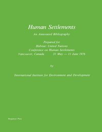 Produktbild: Human Settlements