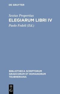 Produktbild: Elegiarum libri IV