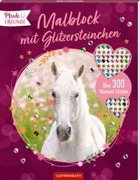 Produktbild: Malblock mit Glitzersteinchen