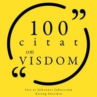 Produktbild: 100 citat om visdom