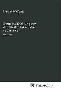 Produktbild: Deutsche Dichtung von der &auml;ltesten bis auf die neueste Zeit