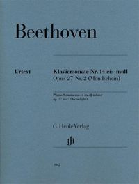 Bild vom Artikel Beethoven, Ludwig van - Klaviersonate Nr. 14 cis-moll op. 27 Nr. 2 (Mondscheinsonate) vom Autor Ludwig van Beethoven