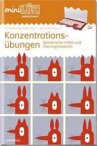 Bild vom Artikel MiniLÜK. Fördern & Fordern: Konzentrationsübungen. Vorschule/1./2. Klasse vom Autor Heiner Müller