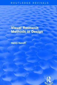 Produktbild: Sanoff, H: Visual Research Methods in Design