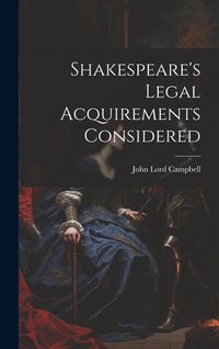 Produktbild: Shakespeare's Legal Acquirements Considered