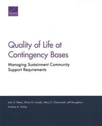 Produktbild: Quality of Life at Contingency Bases