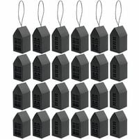 Produktbild: Adventskalender Papph&auml;user,24 Stk., 9x4,5x4,5cm, MIX