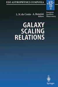 Produktbild: Galaxy Scaling Relations: Origins, Evolution and Applications