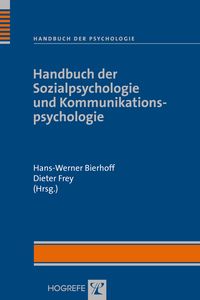 Bild vom Artikel Handbuch der Sozialpsychologie und Kommunikationspsychologie vom Autor Hans-Werner Bierhoff