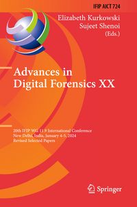 Produktbild: Advances in Digital Forensics XX