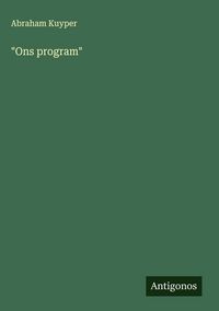 Produktbild: Ons program