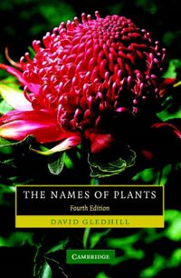 Produktbild: Gledhill, D: Names of Plants