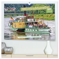 Produktbild: Seitenraddampfer &ndash; In Sachsen von K&ouml;nigstein bis Bad Schandau (hochwertiger Premium Wandkalender 2026 DIN A2 quer), Kunstdruck in Hochglanz
