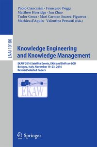 Produktbild: Knowledge Engineering and Knowledge Management