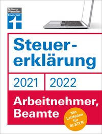 Produktbild: Steuererkl&auml;rung 2021/22 - Arbeitnehmer, Beamte