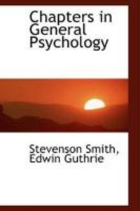 Produktbild: Chapters in General Psychology