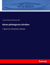 Produktbild: Kleine philologische Schriften