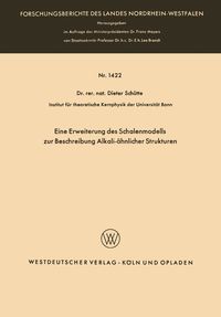 Produktbild: Eine Erweiterung des Schalenmodells zur Beschreibung Alkali-&auml;hnlicher Strukturen