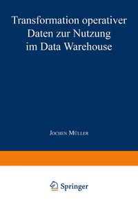 Produktbild: Transformation operativer Daten zur Nutzung im Data Warehouse