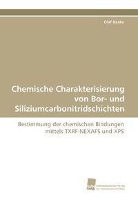 Produktbild: Chemische Charakterisierung von Bor- und Siliziumcarbonitridschichten
